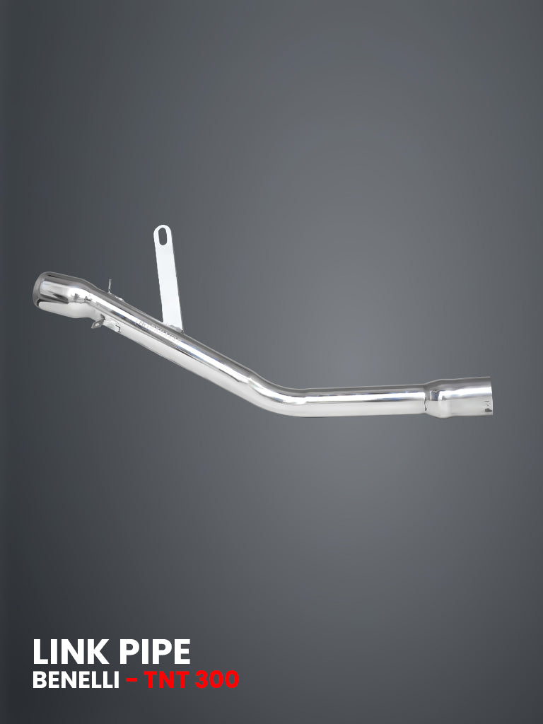 Benelli TNT 300 Link Bend Pipe (Black Matt) / SB 819