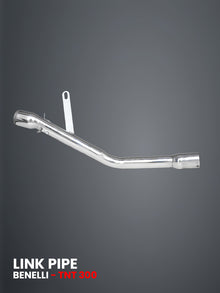 Benelli TNT 300 Link Bend Pipe (Black Matt) / SB 819