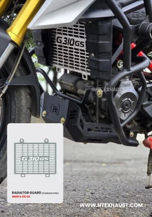 BMW G310 GS RADIATOR GUARD BLACK / SB 972