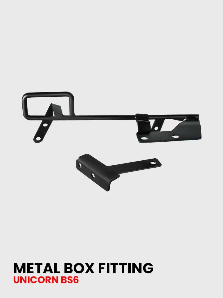 SIDE METAL BOX FOR UNICORN BS6 - HTEXHAUST - BOX 104