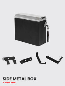 SIDE METAL BOX FOR CB UNICORN - HTEXHAUST - BOX 103