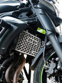 RADIATOR GAURD MATT POLISH FOR NINJA ER-6N / RD 940