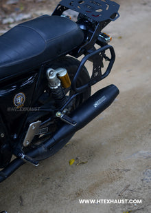 INTERCEPTOR AND GT 650 EXHAUST BLACK IN 320