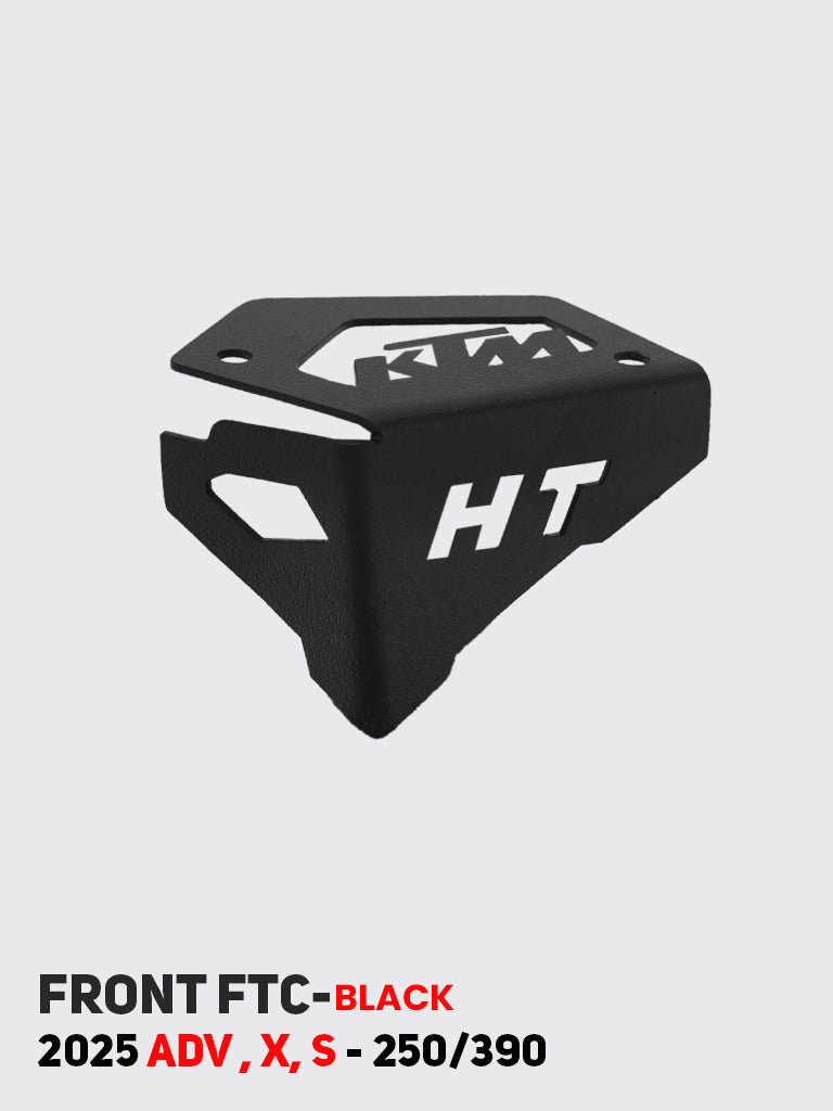 KTM 250/390 Adventure 2025 FTC 122 black fluid tank guard - HT Exhaust