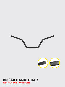 RD350 HANDLE W/O Bar WITH BUSH Black - HB 111B