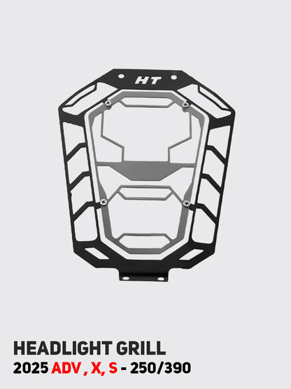 KTM 250/390 Adventure 2025 headlight grill protection design - SB 1261