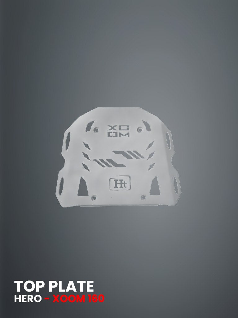 TOPRACK FOR XOOM 160 SILVER - SB 1222-SIL