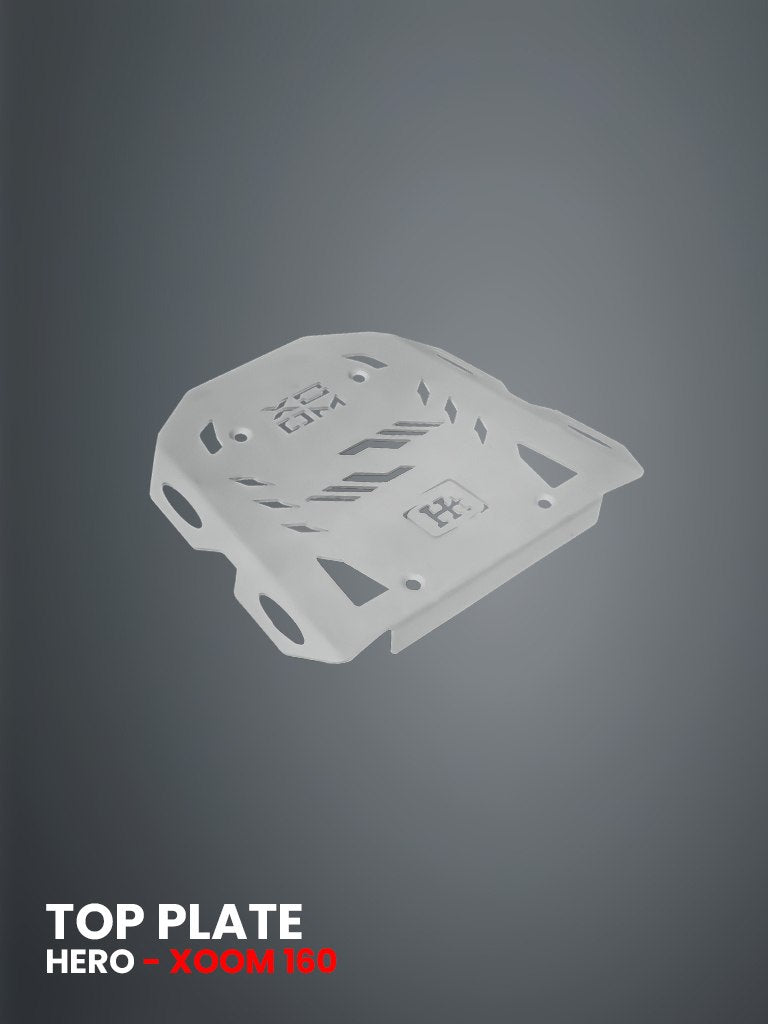 TOPRACK FOR XOOM 160 SILVER - SB 1222-SIL