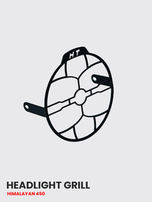 HIMALAYAN 450 HEAD LIGHT GRILL - HM 411