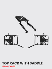 HIMALAYAN 450 TOP RACK WITH SADDLE - HM 406