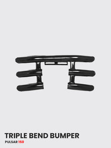 BAJAJ PULSAR 150 & 180 & Rx/Suzuki  TRIPLE BEND BUMPER / HT 003B