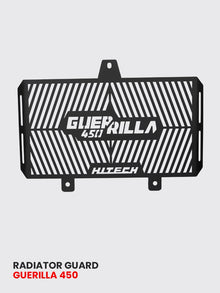RADIATOR GUARD FOR GUERRILA 450 BLACK / RD 939