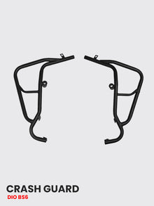 DIO BS6 CRASH GUARD WITH METAL SLIDER / HTEXHAUST / HTSC 114