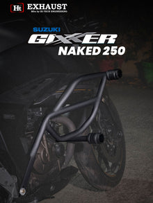 CRASH GUARD FOR GIXXER NAKED 250 BS6 / SB 1022