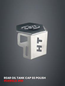 REAR OIL TANK CAP FOR GUERRILA 450 SS POLISH / FTC 078