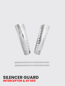 Interceptor Silencer Guard Stainless Steel Silver Polish - IN 302SS