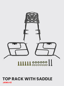 JAWA 42 TOP RACK WITH SADDLE STAY  - JW 414