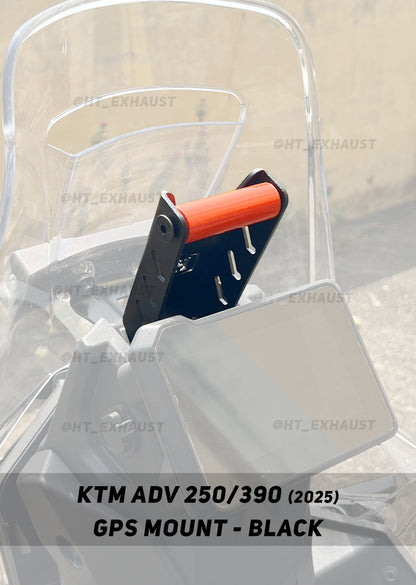 GPS Mount FOR KTM 250/390 Adventure 2025 – Black | SB 1262