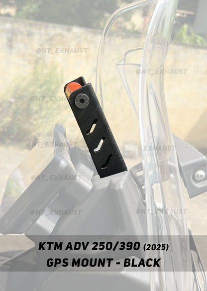 GPS Mount FOR KTM 250/390 Adventure 2025 – Black | SB 1262