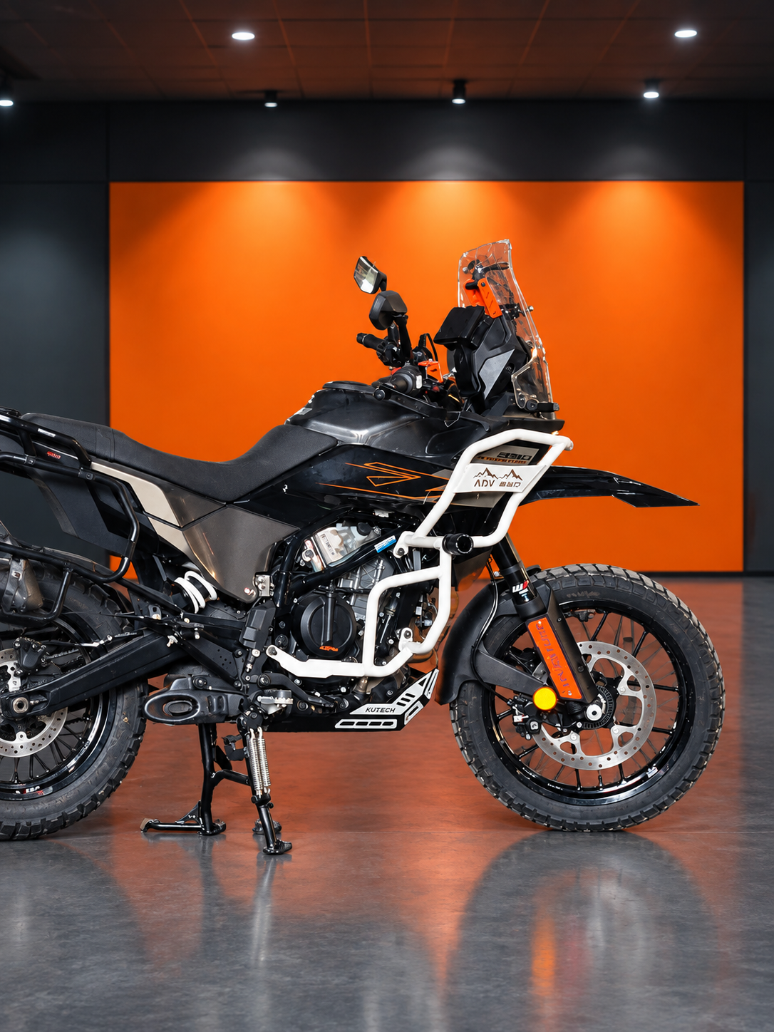 CRASH GUARD FOR KTM ADV / X /S / 250/390 (2025) SB 1255-WHITE