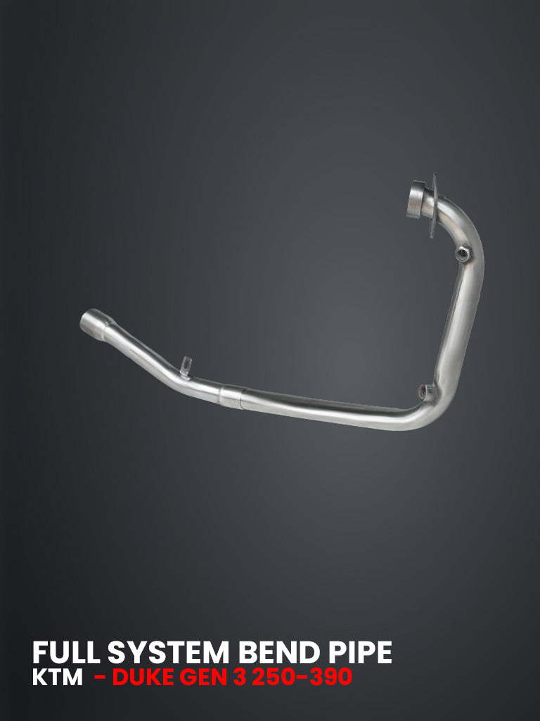 KTM DUKE GEN 3 250-390 DUAL SENSOR BEND PIPE FULL SYSTEM / SB 1150