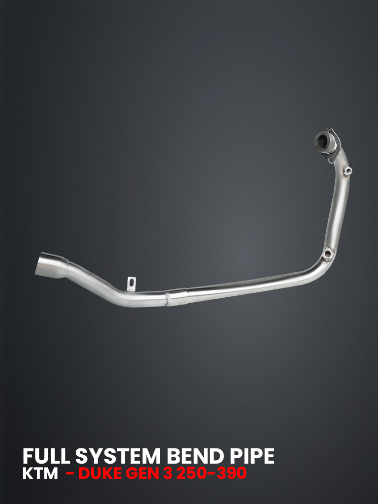 KTM DUKE GEN 3 250-390 DUAL SENSOR BEND PIPE FULL SYSTEM / SB 1150