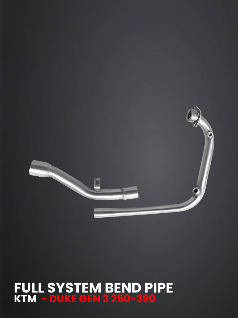 KTM DUKE GEN 3 250-390 DUAL SENSOR BEND PIPE FULL SYSTEM / SB 1150