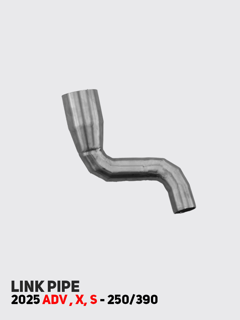 KTM 250/390 Adventure 2025 stainless steel link pipe SB 1265