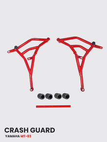 MT 03 STRUCTURE CRASH GUARD WITH 4 METAL SLIDER - SB 952