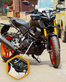 MT 15 CRASH GUARD - SB 632 RED