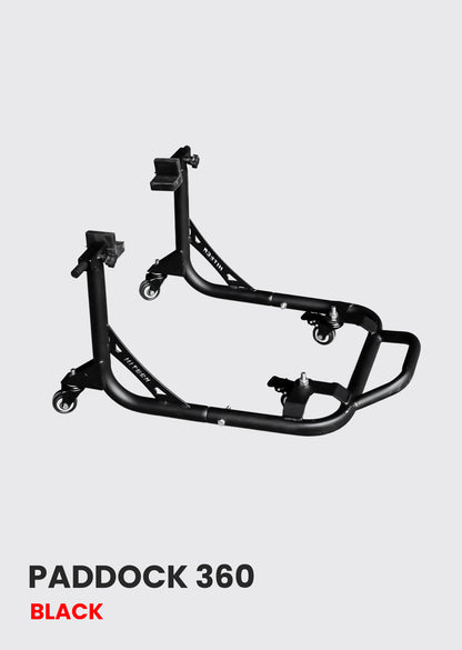 PADDOCK STAND 360 ROTATABLE - BLACK - SB 1253