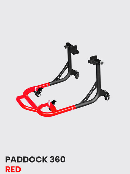 PADDOCK STAND 360 ROTATABLE - RED - SB 1252