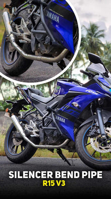 SILENSER BEND PIPE MT15 ,R15 V1/V2/V3/V4/R15M - SB 509