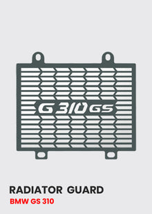 BMW G310 GS RADIATOR GUARD BLACK / SB 972