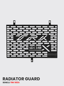 Radiator Guard FOR Benelli TRK 502 X Black Matt - RD 730