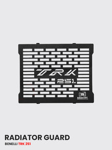 Radiator Guard FOR Benelli TRK 251 (Black Matt) - RD 734