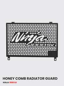 Honey Comb Radiator Guard FOR Kawasaki Ninja 1000 SX (Black) - RD 737