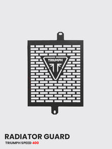 Triumph Speed 400 Radiator Guard (Black Matt) - RD 740