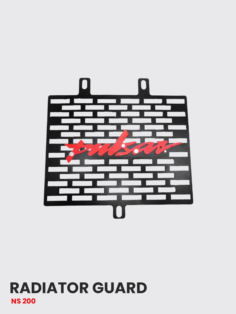Ns Radiator Guard BAJAJ NS 125& 160 & 200 RADIATOR GUARD - RD 904 β htexhaust