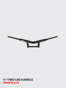 V - Two Leg Handle 38mm Black RE 028B