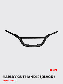 Hardly Cut Handle 38mm Black - RE 030B