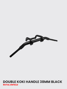 Double Koki Handle 38mm Black- RE 033B