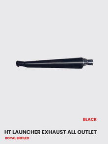 HT LAUNCHER EXHAUST ALL OUTLET BLACK REBORN CLASSIC 2025 / RE 311-B