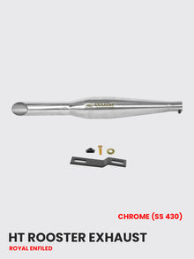 HT Rooster Exhaust Chrome (SS 430) - RE 088C