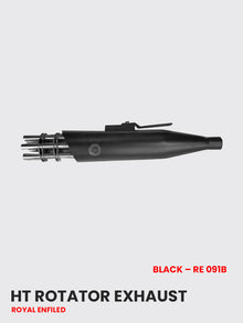 HT Rotator Exhaust Black - RE 091B