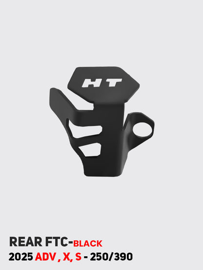 KTM 250/390 Adventure 2025 rear FTC 123 black fluid tank guard - HT Exhaust