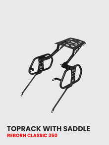 Toprack with Saddle for Reborn Classic 350 - REB 632