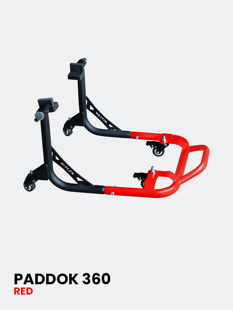 PADDOCK STAND 360 ROTATABLE - RED - SB 1252