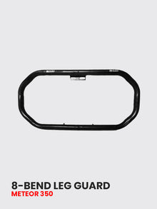 Meteor 8-BEND leg guard black matt - REM 603