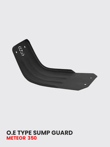 O.E TYPE SUMP GUARD FOR METEOR AND REBORN CLASSIC BLACK MATT - REM 652